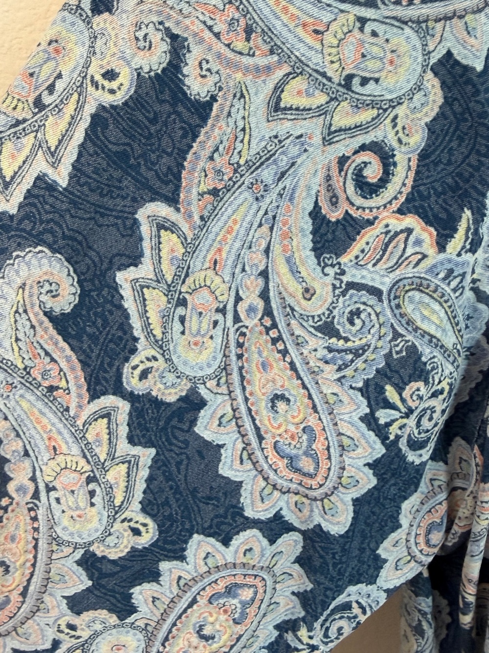Ruby Rd. Paisley Button-Front Shirt Jacket - Picture 4 of 8